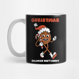 Christmas Calories Don't Count Funny Cookie Lover Christmas Gift Mug